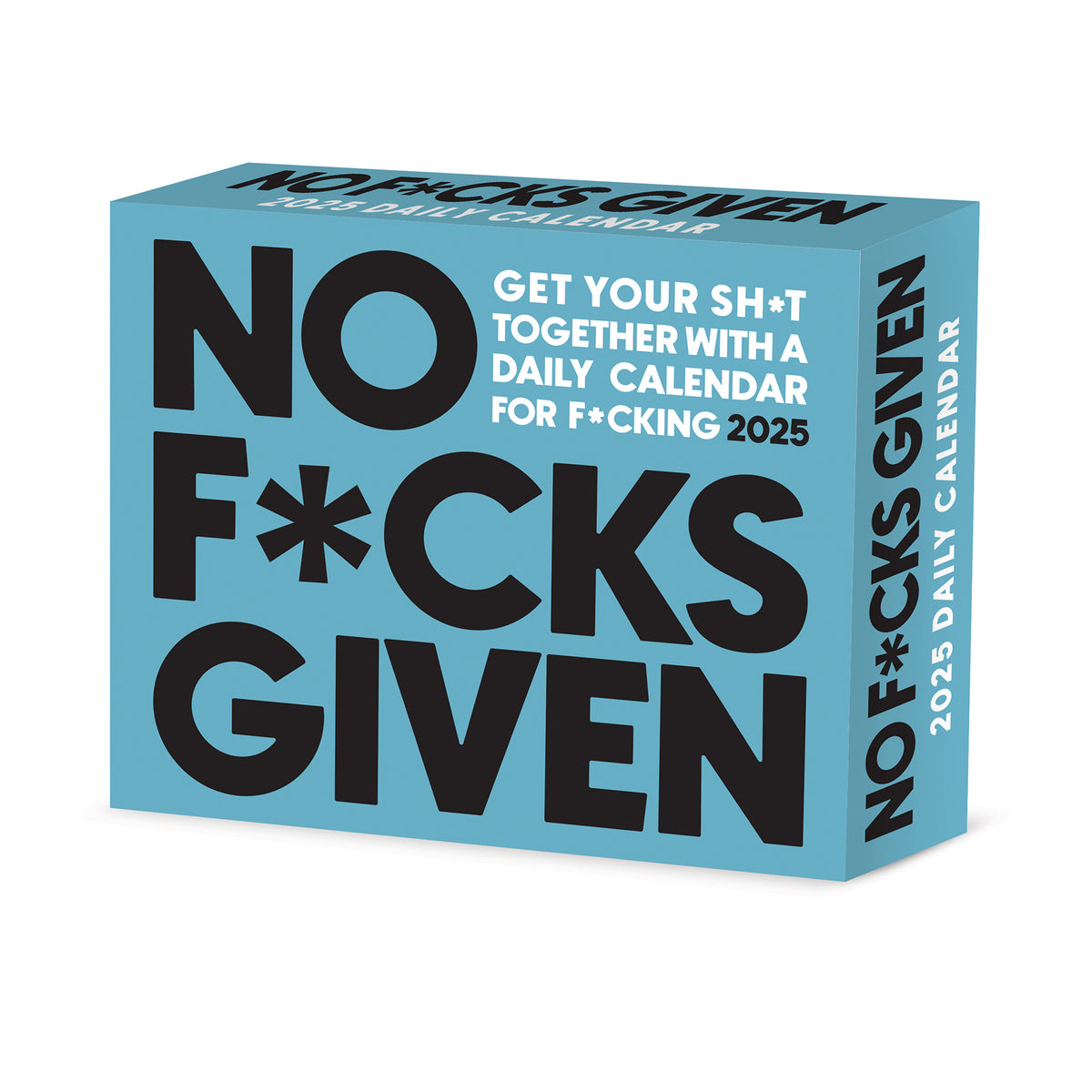 No F*cks Given 2025 Box Calendar Willow Creek Press