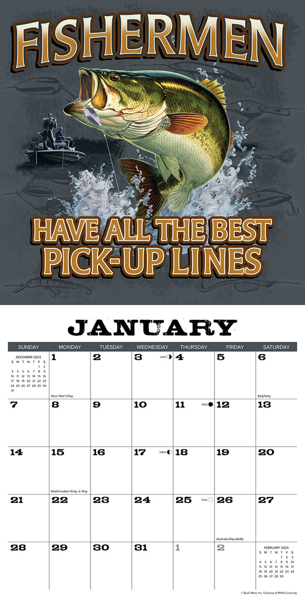 2024 Fly Fishing Dreams Wall Calendar — Calendar Club
