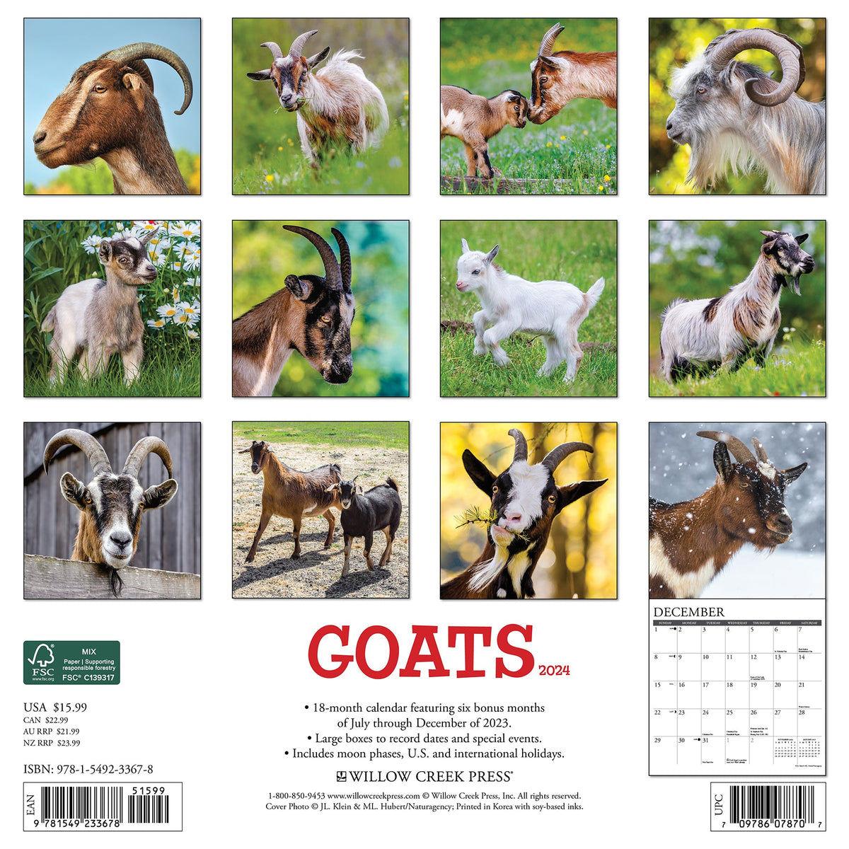 2024 Calendar!  Philly Goat Project