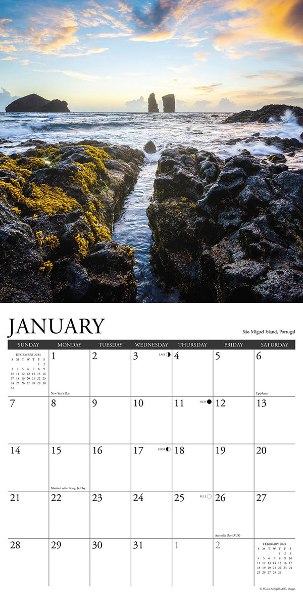 Willow Creek Press 2020 Offshore Angler Wall Calendar 