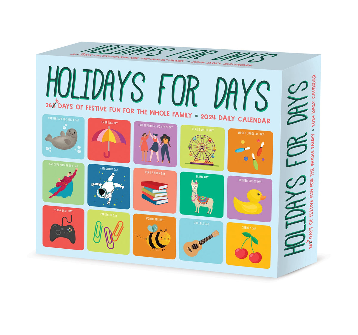 Holidays for Days 2024 Box Calendar – Willow Creek Press