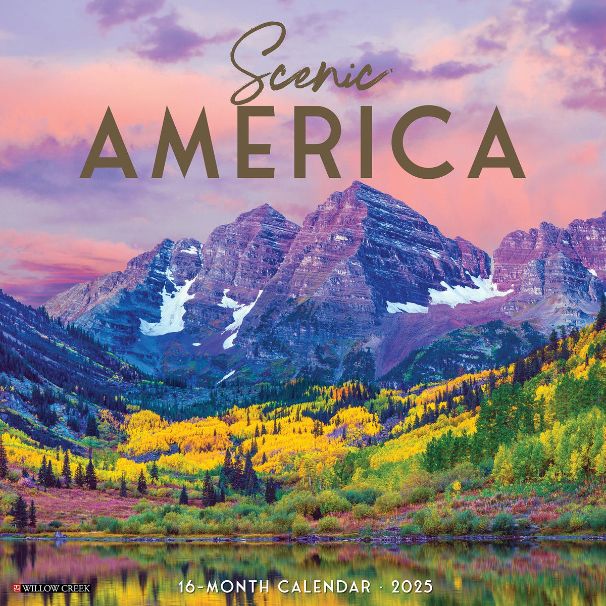 Scenic America 2025 Wall Calendar Willow Creek Press