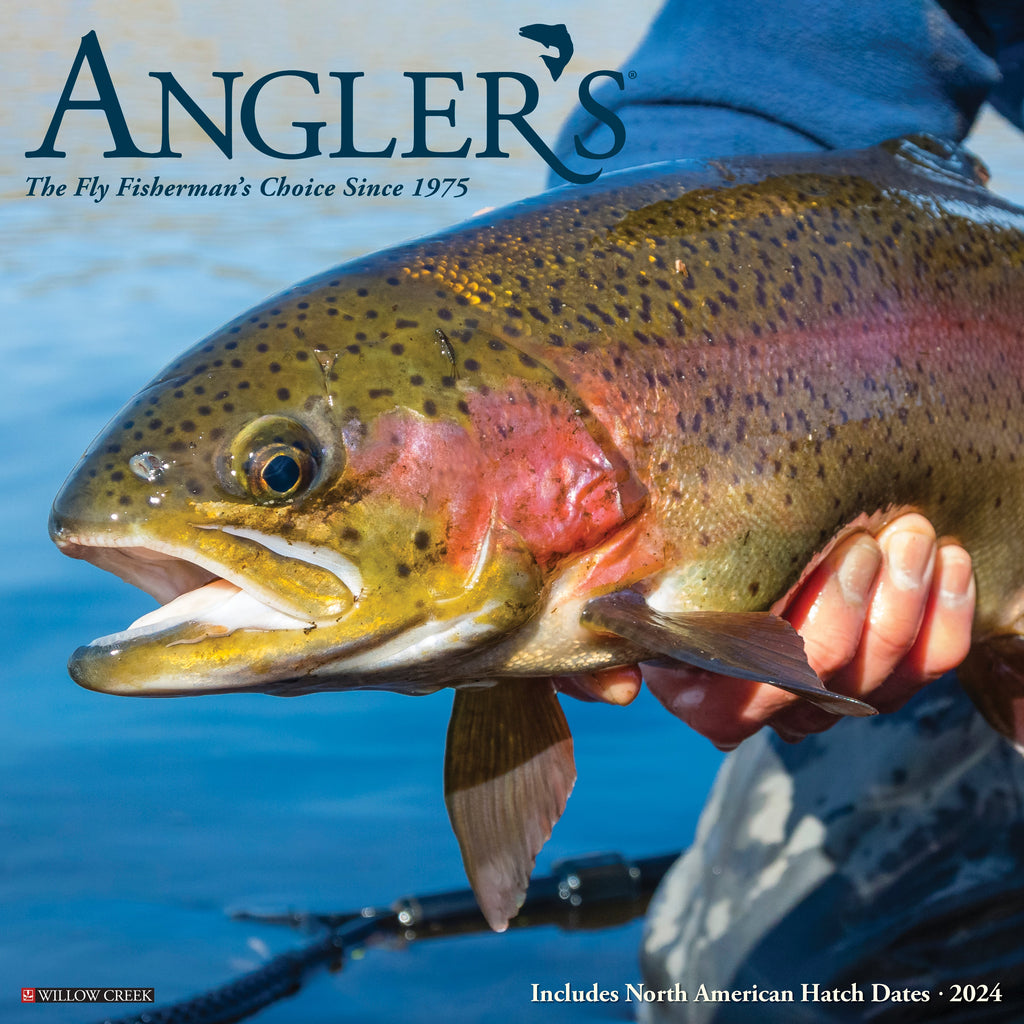 Angler's 2024 Wall Calendar – Willow Creek Press