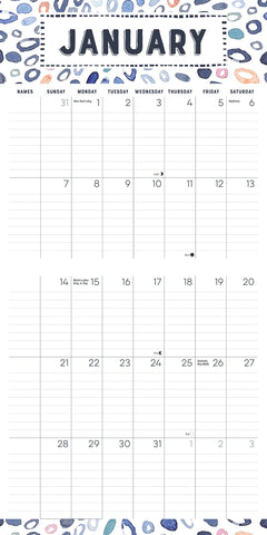 Family Planner 2024 Wall Calendar – Willow Creek Press