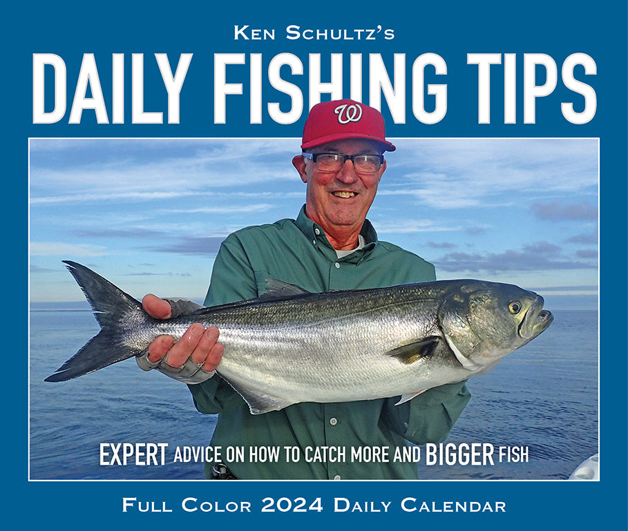 Ken Schultz's Daily Fishing Tips 2024 Box Calendar – Willow Creek Press